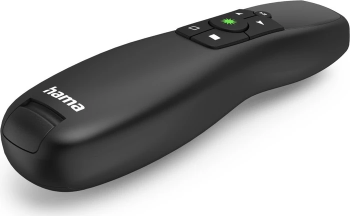 Hama Wireless-Laser-Presenter Greenlight-Pointer, 4in1, schwarz, USB-A
