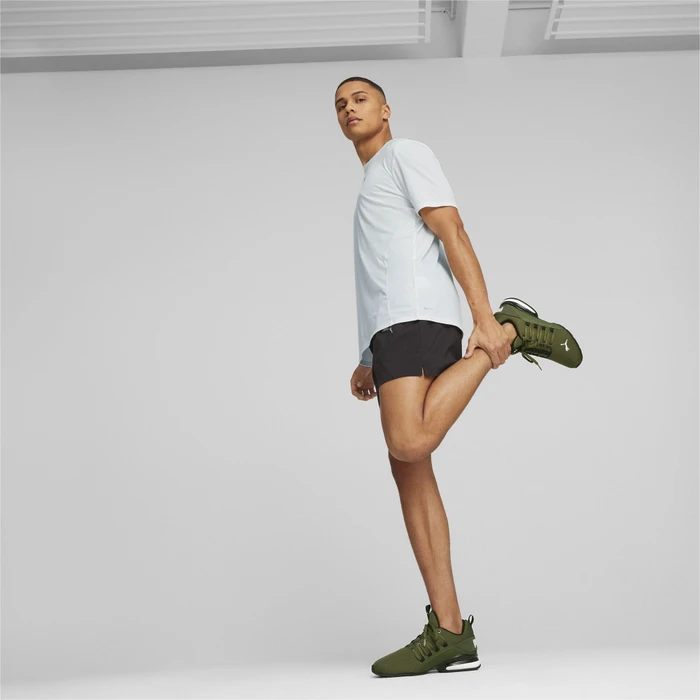 Puma Softride One4All Camo green moss/puma black/feather gray