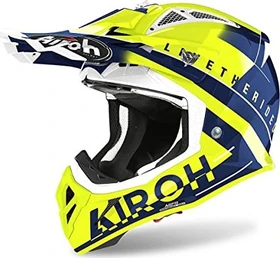 Airoh Aviator Ace Amaze gelb/blau