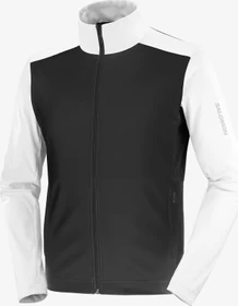 Salomon Gore-Tex Infinium Windstopper Funktionsjacke white/deep black (Herren)