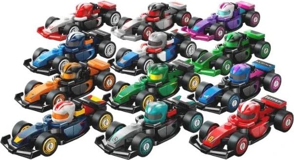 LEGO Minifigures - F1-Rennwagen