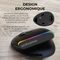 Ordissimo Ergonomic Vertical Wireless Mouse schwarz, USB Vorschaubild