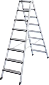 Zarges Comfortstep B Alu 2-tlg. Stehleiter, 2x 6 Stufen