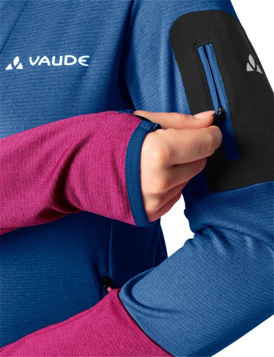 Vaude Monviso Fleece Hooded Funktionsjacke royal (Damen)