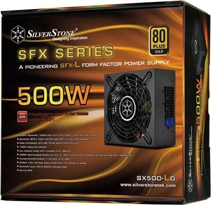 SilverStone SFX Series SX500-LG V1.1 500W, SFX-L