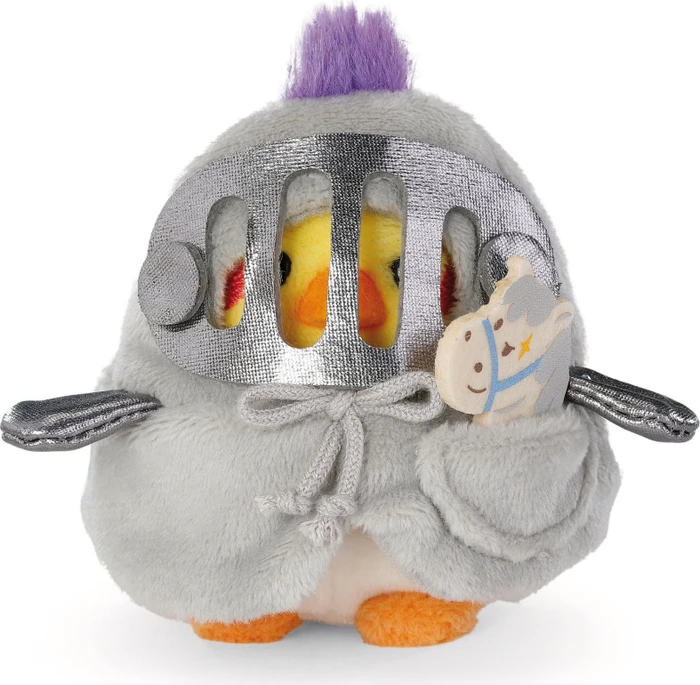 Nici MyMochi Fairy Edition Sittich Chipsy mit Steckenpferd und Ritterkostüm 8cm