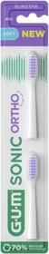 Sunstar Gum Sonic Ortho Ersatzbürste, 2 Stück