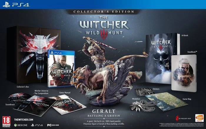 The Witcher 3: Wild Hunt - Collector's Edition (PS4)