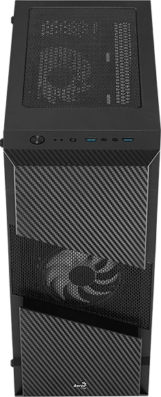 AeroCool Menace Saturn RGB, Glasfenster