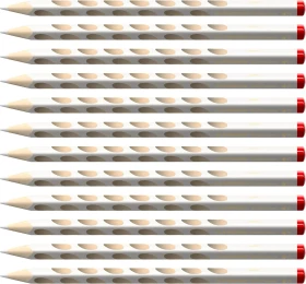 STABILO EASYcolors Buntstift weiß, Rechtshänder, 12er-Pack
