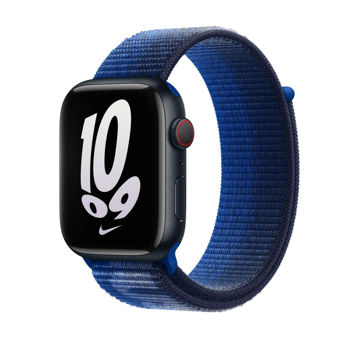 Apple Nike Sport Loop für Apple Watch 45mm Game Royal/Midnight Navy