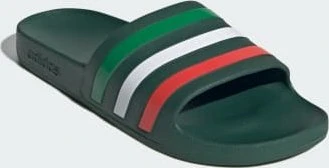adidas Aqua Adilette team dark green/cloud white/bright red