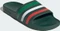 adidas Aqua Adilette team dark green/cloud white/bright red Vorschaubild