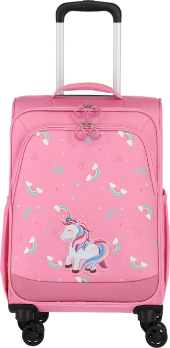 Travelite Minimover Kindertrolley 4 Rollen einhorn