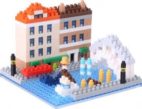 Kawada Nanoblock Capital Venezia Dell Acqua