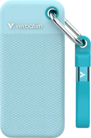 Verbatim Pocket SSD Summer Edition, blau/schwarz, 2TB, USB-C 3.1