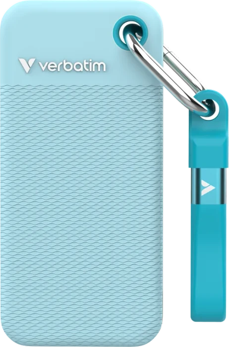 Verbatim Pocket SSD Summer Edition, blau/schwarz, 2TB, USB-C 3.1