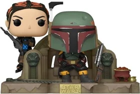 FunKo Pop! - Star Wars The Mandalorian - Boba Fett und Fennec on Throne