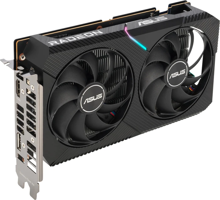 ASUS Radeon RX 6400 Dual, DUAL-RX6400-4G, 4GB GDDR6, HDMI, DP