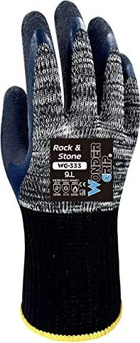 Wonder Grip WG-333 ROCK & STONE Arbeitshandschuhe 9/L
