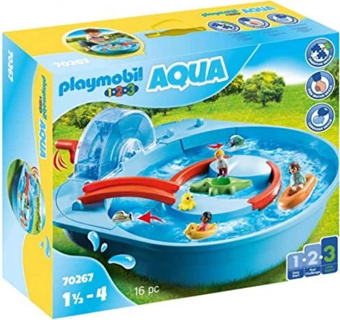 playmobil 1.2.3 Fröhliche Wasserbahn