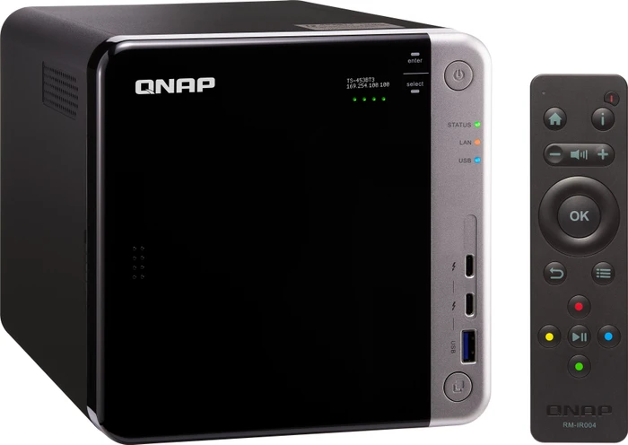 QNAP Turbo Station TS-453BT3-8G, 8GB RAM, 1x RJ-45 10GBase-T, 2x RJ-45 1000Base-T