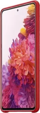 Samsung Silicone Cover für Galaxy S20 FE rot