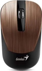 Genius NX-7015 V2 Wireless BluEye Mouse Rosy Brown braun/schwarz, USB (31030019403)