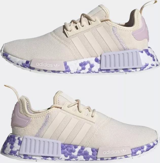 adidas NMD_R1 wonder white/purple tint (Damen)