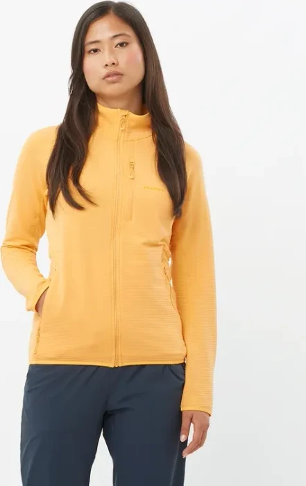 Salomon Essential Lightwarm Jacke warm apricot (Damen)