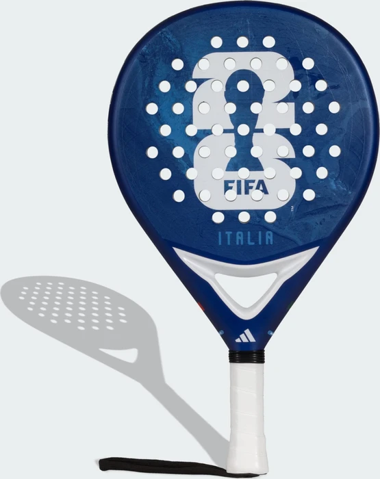 adidas FRA OLP WC2026 Padel-Tennisschläger collegiate gold/victory blue/semi blue burst/white