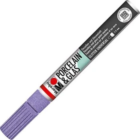 Marabu Porzellan & Glas 1-2mm glitterlavendel 507