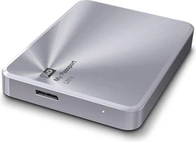 Western Digital WD My Passport Ultra Metal silber, 4TB, USB 3.0 Micro-B