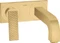 Hansgrohe Axor Citterio 2-Loch Waschbeckenarmatur mit Hebelgriffen Platte und Rautenschliff 220mm brushed gold optic Vorschaubild