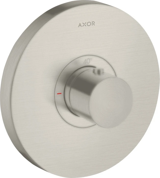 Hansgrohe Axor ShowerSelect rund Thermostat edelstahloptik