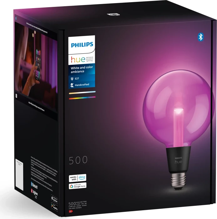Philips Hue White and Color Ambiance Lightguide E27 G125 6.8W