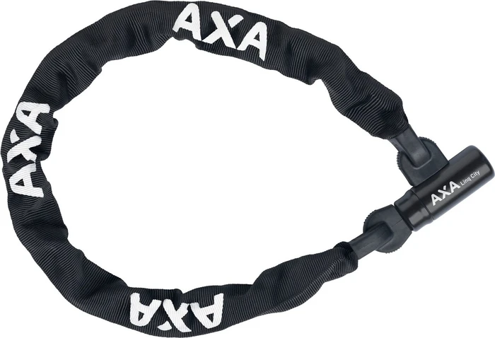 AXA Linq City 100cm Kettenschloss, Schlüssel schwarz