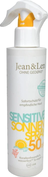 Jean & Len Sonnenschutz Spray LSF50, 250ml