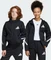 adidas Z.N.E. Zip Hoodie schwarz/weiß (Junior) Vorschaubild