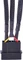 Phobya Molex auf 3-Pin Adapter, sleeved, 10cm/10cm/10cm, schwarz Vorschaubild
