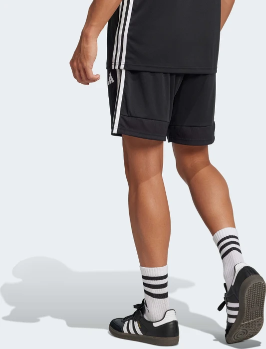 adidas Tiro 25 Essentials Trainingshose kurz schwarz/weiß (Herren)