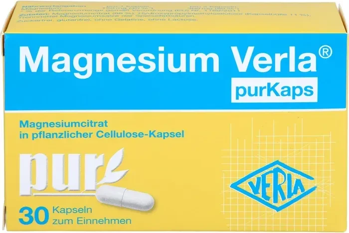 Magnesium Verla purKaps Kapseln, 30 Stück