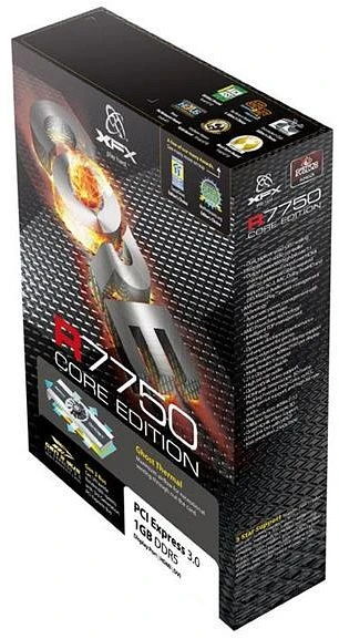 XFX Radeon HD 7750 Core Edition Single-Slot, 1GB GDDR5, DVI, HDMI, DP