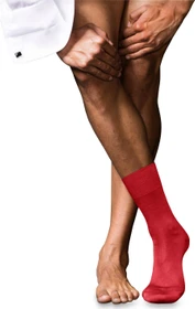 Falke No. 6 Finest Merino & Silk Socken cardinal (Herren)