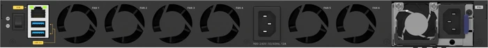 Netgear AVoIP M4350 Rackmount 10G Managed Switch, 24x RJ-45, 8x SFP+, 8x SFP28, 290W PoE++