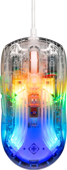 Deltaco DM330 RGB Gaming Mouse transparent, USB