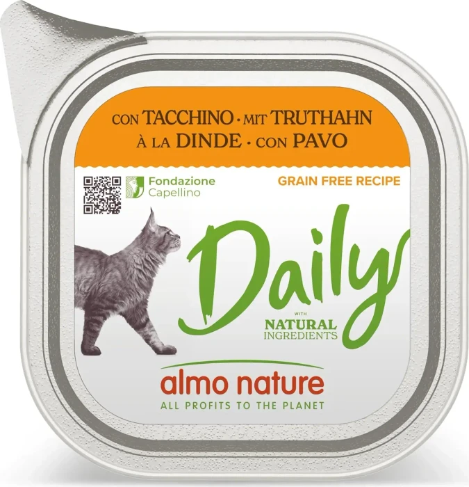 almo nature Daily Cats, mit Truthahn, 3.20kg (32x 100g)
