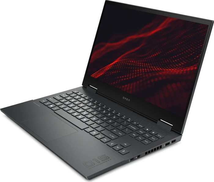 HP OMEN by HP Laptop 15-en0240ng, Mica Silver, Ryzen 5 4600H, 16GB RAM, 512GB SSD, GeForce GTX 1650 Ti, DE