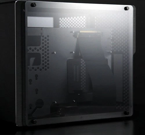 Raijintek Ophion M Evo TGS, Glasfenster