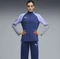 Puma individualRISE Trainingsanzug blue jewel/puma white/intense lavender (Damen) Vorschaubild